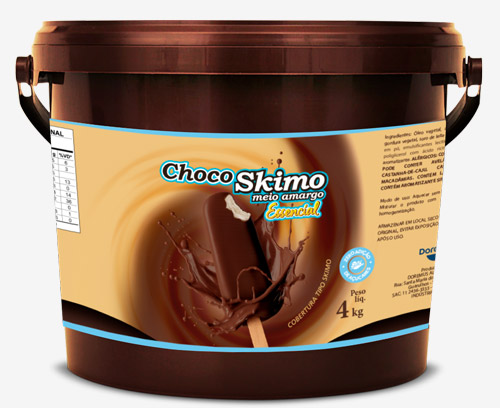 Chocoskimo Meio Amargo Essencial Zero Açúcares