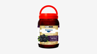 Recheio de Amora com Pedaços de Fruta